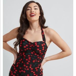 BNWT Esther Williams cherry print swimsuit 👙🍒